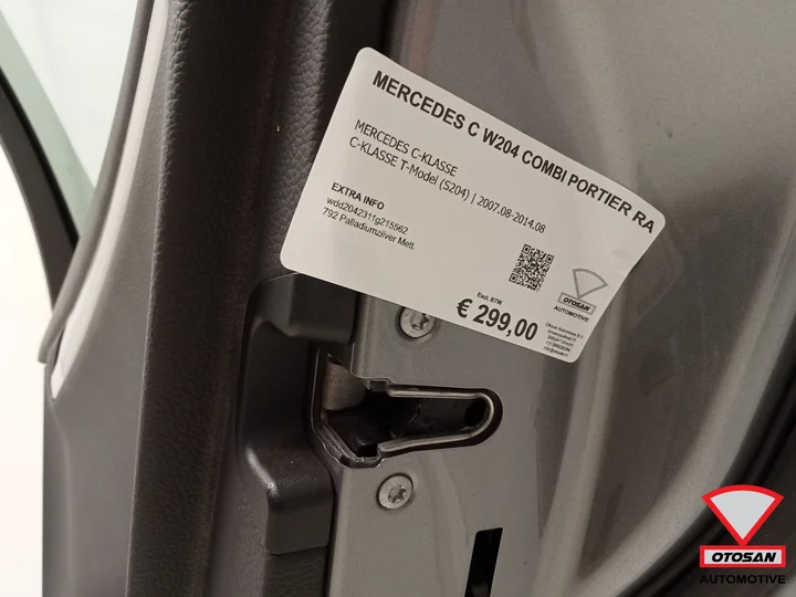 mercedes-c-w204-combi-portier-deur-rechts-achter-compleet-792-palladiumzilver-mett — foto 6