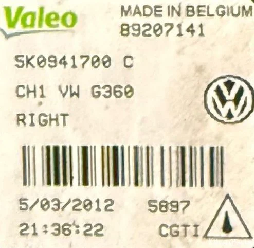 volkswagen-golf-6-gti-gtd-rechter-mistlamp-rechts-5k0941700c — foto 3