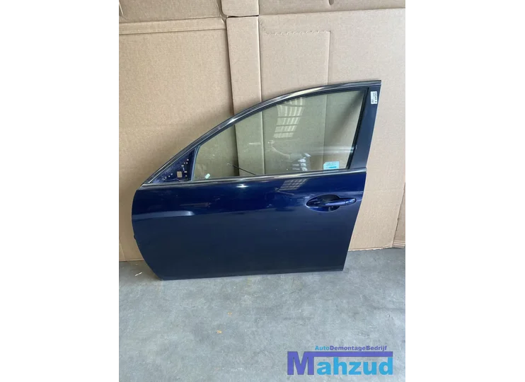 MAZDA 6 GH Blauw LINKS voor deur portier 2007-2013