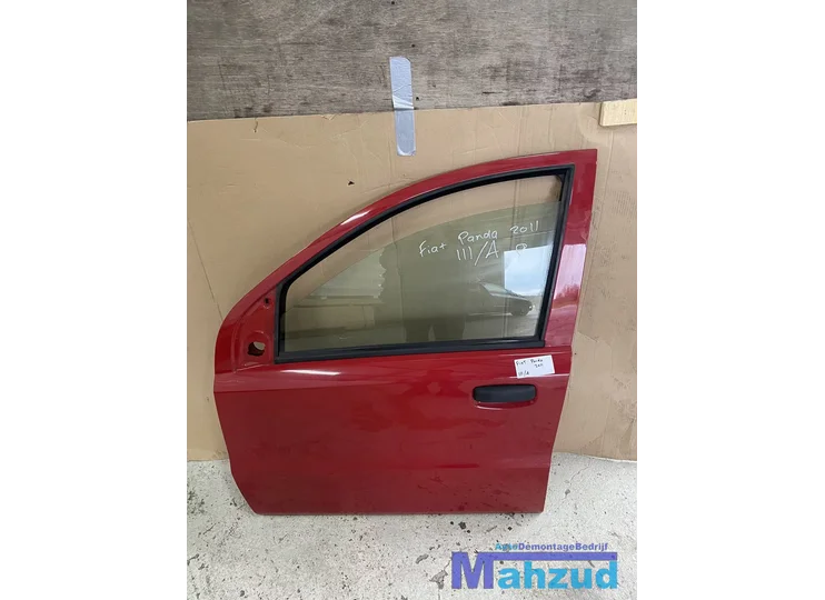FIAT PANDA ROOD 111/A Links voor deur portier 2003-2013