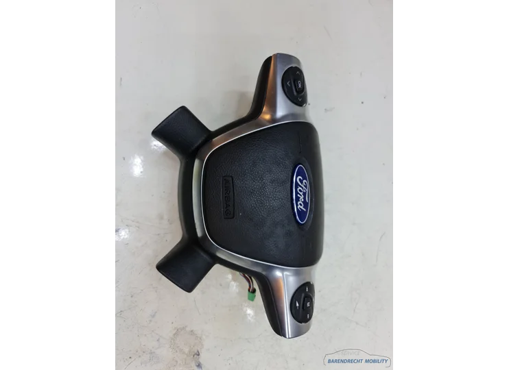 Ford Focus III stuurairbag stuurwielairbag stuur airbag stuurwielbediening MFD chroom chrome zwart origineel goede staat gebruikt 2010 2011 2012 2013 2014 2015 2016 2017 BARENDRECHT MOBILITY SERVICE