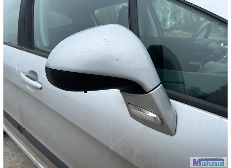 PEUGEOT 308 1 Silver EZRC right mirror 2007-2014