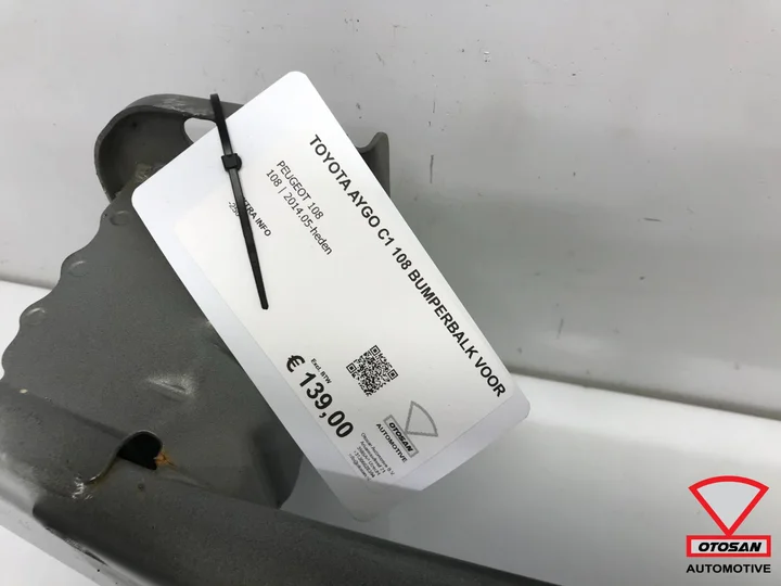 toyota-aygo-c1-108-2014-bumperbalk-balk-voor-origineel — foto 2