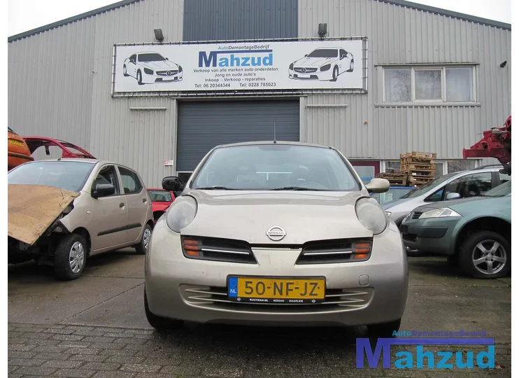 Nissan micra 1.4 katalysator uitlaat einddemper middendemper