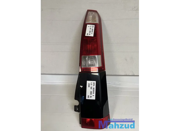 OPEL MERIVA A Zwart Z20R Rechts achtericht kap 2003-2010