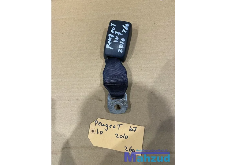 PEUGEOT 107 C1 AYGO Gordel insteek klik 2005-2014