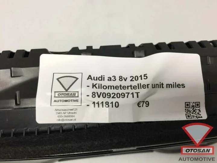audi-a3-8v-2015-kilometerteller-tacho-unit-miles-8v0920971t — foto 3