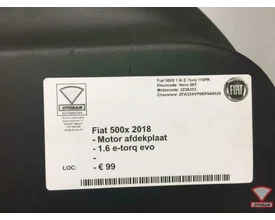 fiat-500x-2018-motor-afdekplaat-1.6-e-torq-evo — foto 3