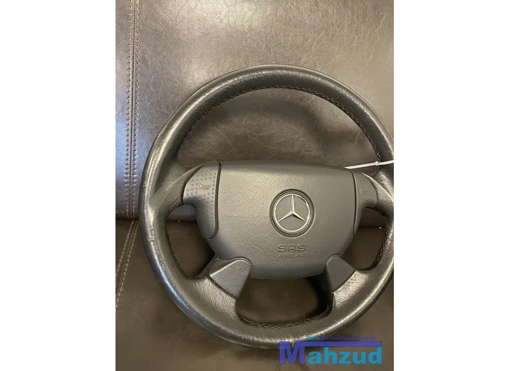 mercedes-slk-r170-clk-w208-stuurwiel-stuur-leer-met-airbag
