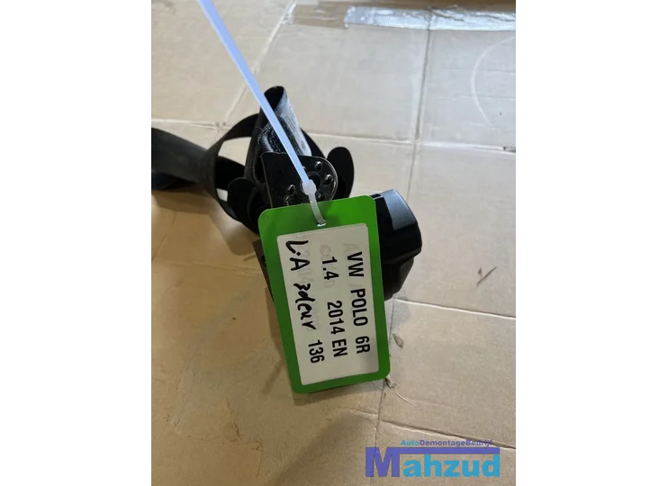 VW POLO 6R links achter Gordel 2009-2017 3 deurs