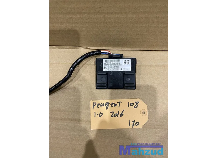 Peugeot 108 contactslot met ecu en immobiliser