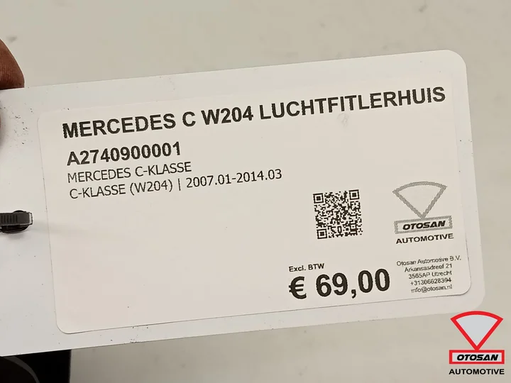 mercedes-c-klasse-w204-luchtfitlerhuis-a2740900001 — foto 3