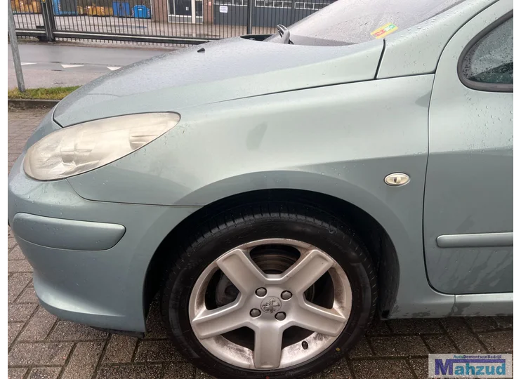 Aile avant gauche PEUGEOT 307 SW Vert clair EZSD 2002-2009