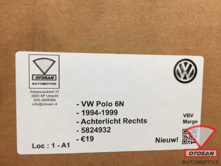 vw-polo-6n-1994-1999-achterlicht-rechts-nieuw!-5824932 — foto 3