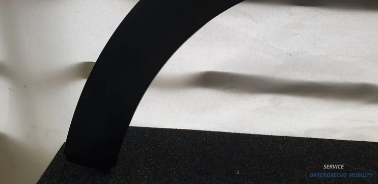spatbordrand-mini-cooper-r56-r55-r57-spatbord-verbreder-7157104-rechts-voor-rv-zwart-origineel-gebruikt-2007-2014 — foto 5