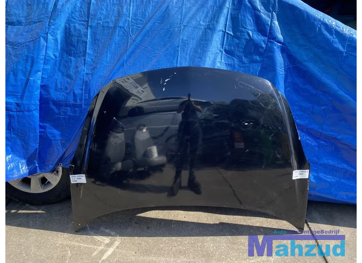 OPEL CORSA D Zwart Motorkap 2006-2014