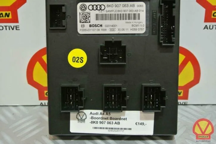 audi-a4-a5-bcm-boordnet-boardnet-8k0907063ab — foto 2