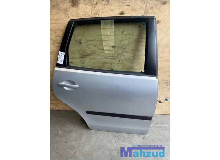 VW POLO 9N Zilver LA7W rechts achter deur portier 2001-2008