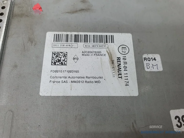 radio-module-renault-twingo-iii-3-281151069r-multimedia-systeem-origineel-gebruikt-2014-2019 — foto 2