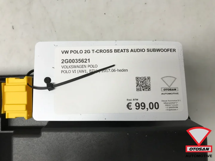 vw-polo-2g-tcross-beats-audio-subwoofer-2g0035621 — foto 3