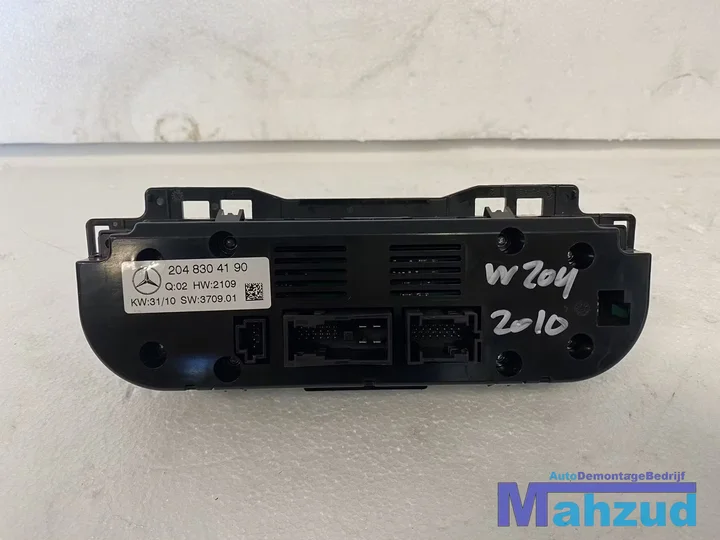 mercedes-w204-c-klasse-climate-airco-controle-bediening — foto 5