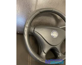 mercedes-slk-r170-w208-clk-stuurwiel-stuur-met-airbag-leer-zwart — foto 2