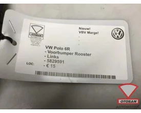 vw-polo-6r-09-13-voorbumper-rooster-links-nieuw!-5829591 — foto 3