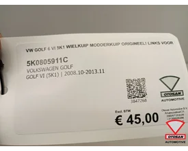 vw-golf-6-vi-5k1-wielkuip-modderkuip-origineel-links-voor — foto 3