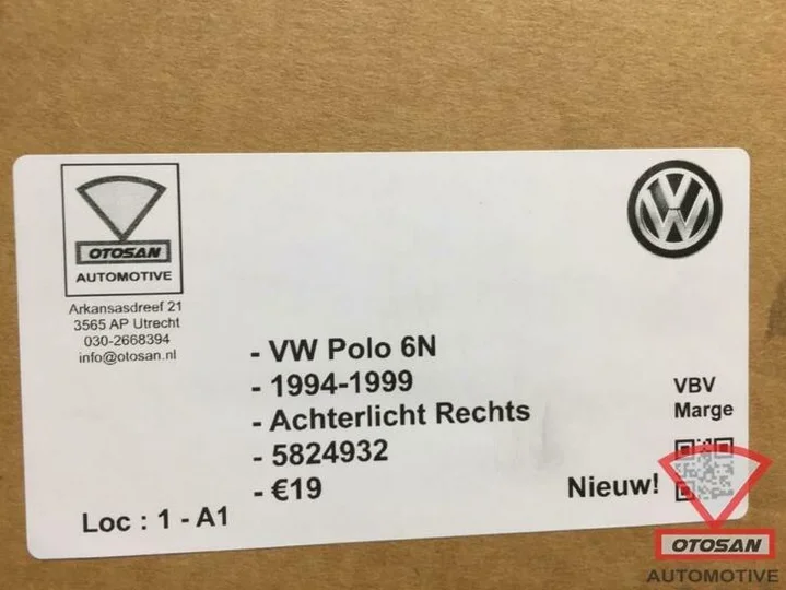 vw-polo-6n-1994-1999-achterlicht-rechts-nieuw!-5824932 — foto 2