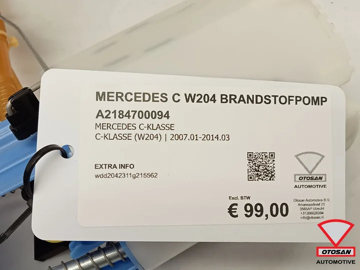 mercedes-c-klasse-w204-brandstofpomp-a218700094 — foto 3