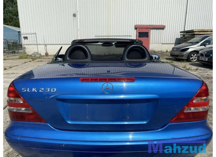 MERCEDES SLK R170 Blauw 372 achterklep 1996-2004