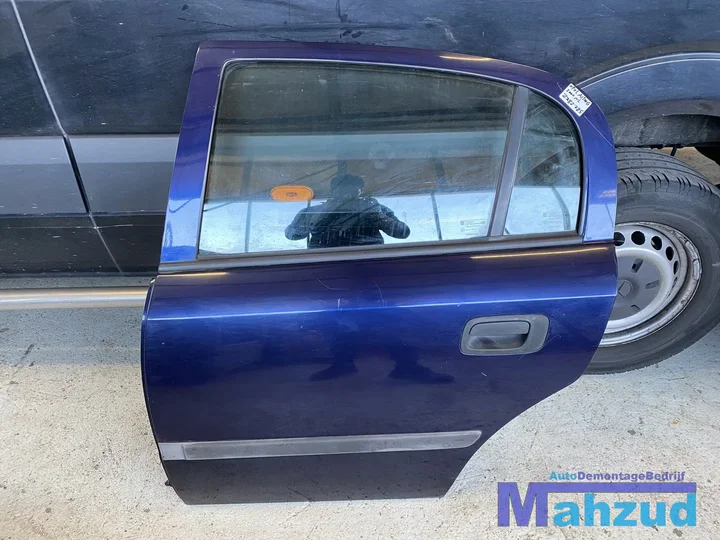 opel-astra-g-blauw-z282-links-achter-deur-portier-5-deurs