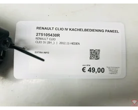 renault-clio-iv-kachelbediening-paneel-275105430r — foto 2