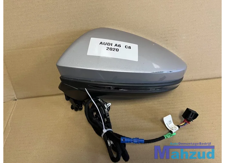 AUDI A6 C8 Zilver Links spiegel buitenspiegel met camera 2018+
