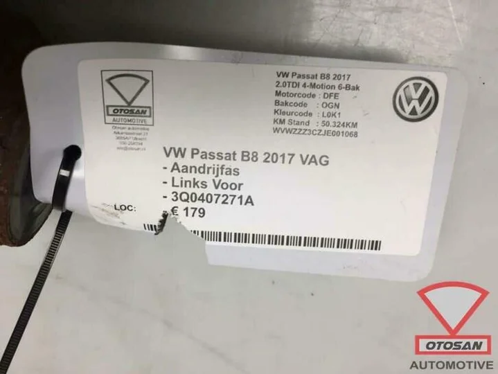 vw-passat-b8-2017-vag-aandrijfas-links-voor-3q0407271a — foto 3