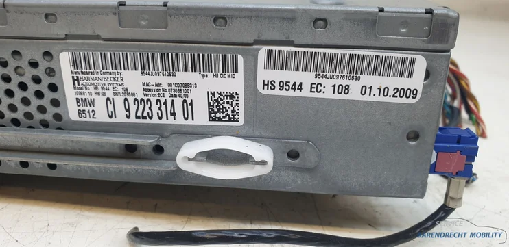 cic-navigatie-module-e90-3-serie-bmw-business-9223314-headunit-radio-origineel-gebruikt-2009-2012 — foto 5