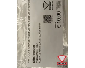 vw-golf-8-parkeersensor-pdc-sensor-5h0919079 — foto 3