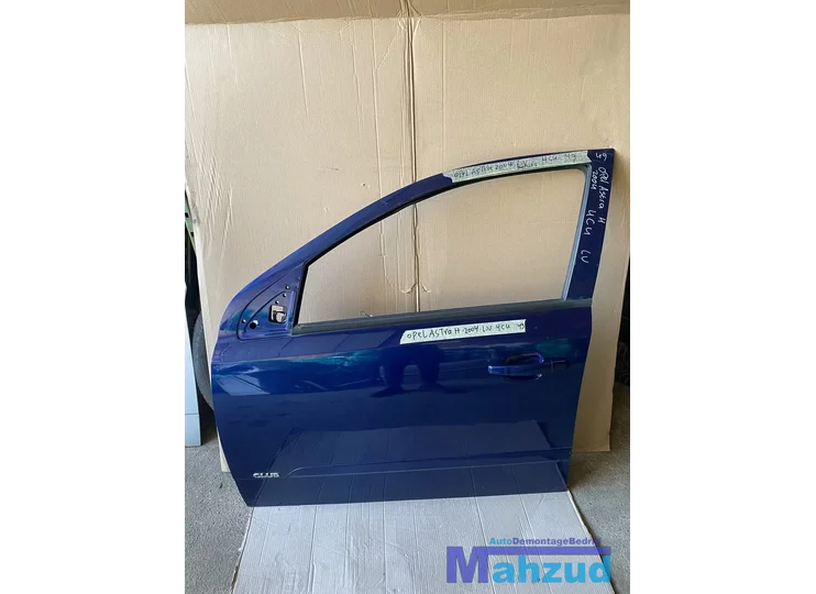 OPEL ASTRA H Blauw 4CU Links linker voor deur portier