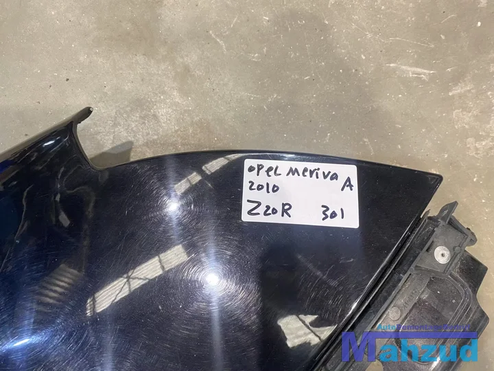 opel-meriva-a-zwart-z20r-rechts-voorscherm-zij-scherm — foto 2