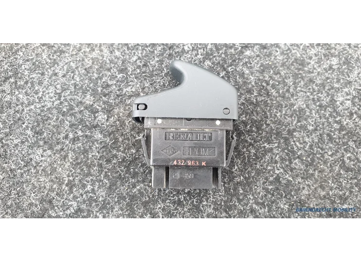 Window switch loose Megane I Renault 432963k original used 1998 / 2003