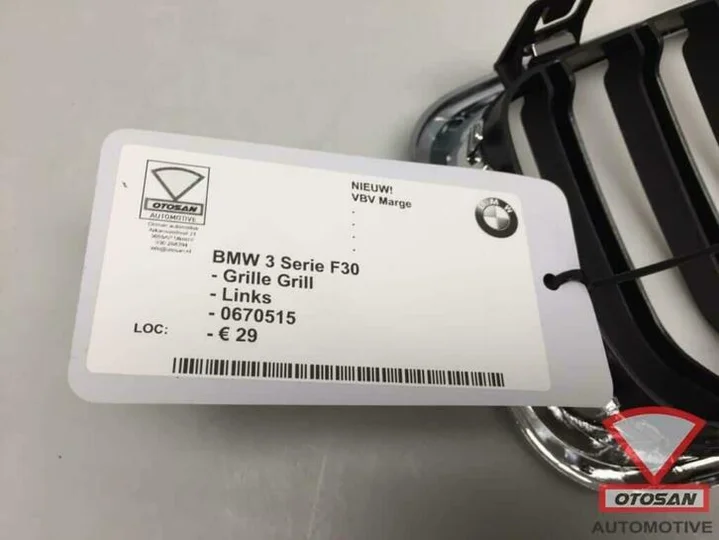 bmw-3-serie-f30-grille-grill-links-nieuw!-0670515 — foto 2