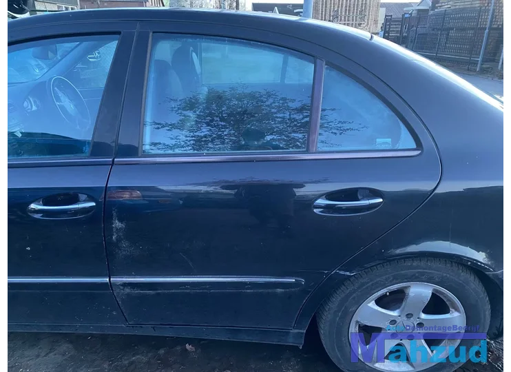 MERCEDES E-KLASSE W211 zwart Links achter deur portier 2002-2009