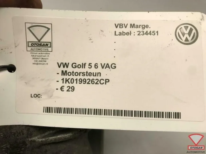 vw-golf-5-6-vag-motorsteun-motor-steun-1k0199262cp — foto 2