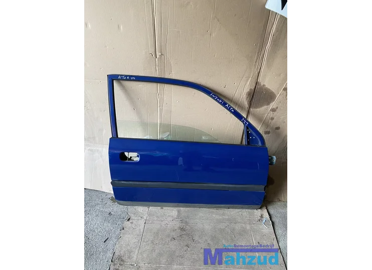 SUZUKI ALTO blauw Rechts rechter deur portier slot raam