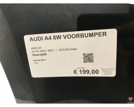 audi-a4-8w-voorbumper-bumper-4xpdc-zwart-metallic-origineel! — foto 4