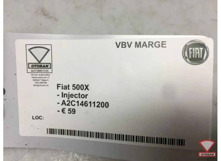 Fiat 500X 500 X Injector A2C14611200