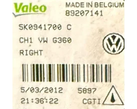 volkswagen-golf-6-gti-gtd-rechter-mistlamp-rechts-5k0941700c — foto 3
