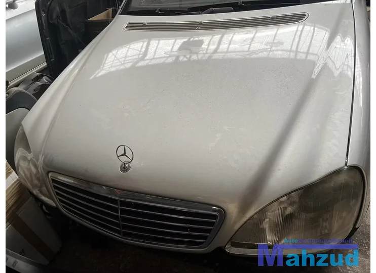 MERCEDES S W220 Zilver 744 motorkap 1998-2005