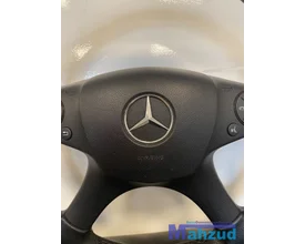mercedes-w204-cklasse-leer-stuurwiel-stuur-met-airbag — foto 6