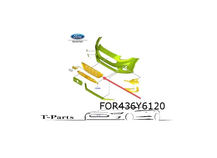 Ford puma ST grille grille front bumper grille bumper grille